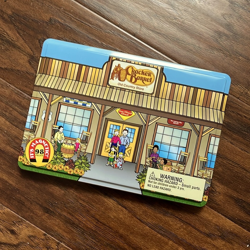 Never Used - Collectible Cracker Barrel Magnetic Play Set